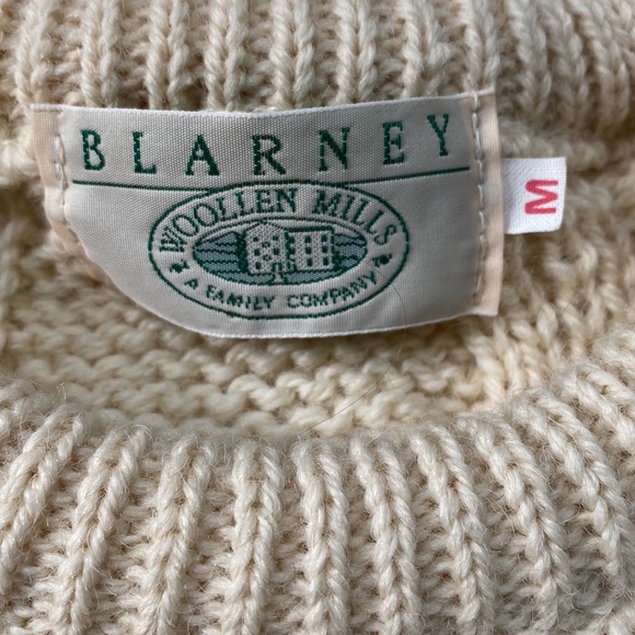 Irish woolen sweater from Blarney - never worn - Picture 3 of 3